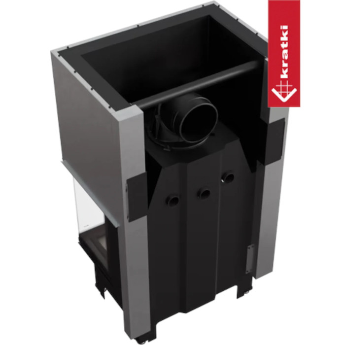 Kominek KRATKI NBC 800/400 lewy prawy 10 kW Ø 200 Gilotyna