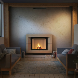 Kominek KRATKI NADIA 13 kW Ø 200