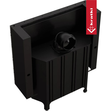 Kominek KRATKI NADIA 14 kW Ø 200 Gilotyna