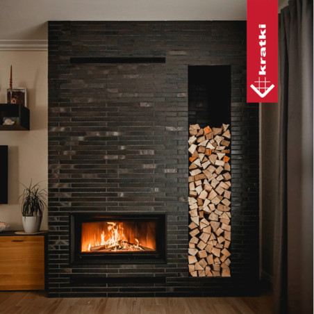 Kominek KRATKI NADIA 14 kW Ø 200 Gilotyna