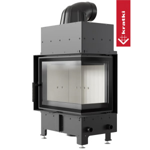 Kominek KRATKI FLOKI S prawy 8 kW Ø 160