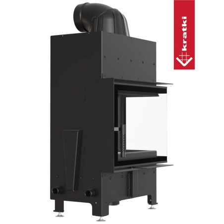 Kominek KRATKI FLOKI S prawy 8 kW Ø 160
