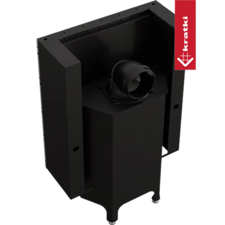 Kominek KRATKI NADIA 10 kW Ø 200 Gilotyna