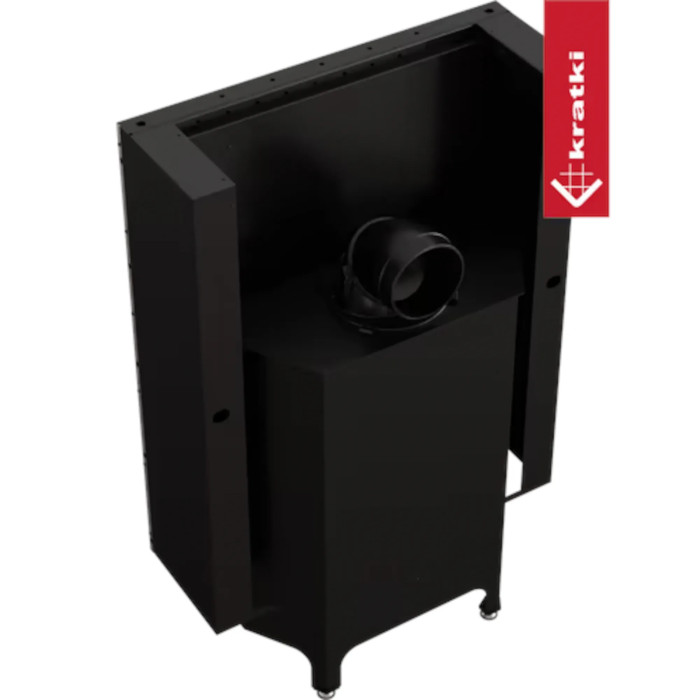 Kominek KRATKI NADIA 13 kW Ø 200 Gilotyna