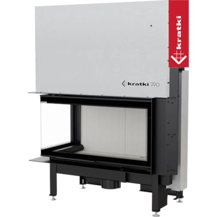 Kominek KRATKI NADIA lewy BS 14 kW Ø 200 Gilotyna