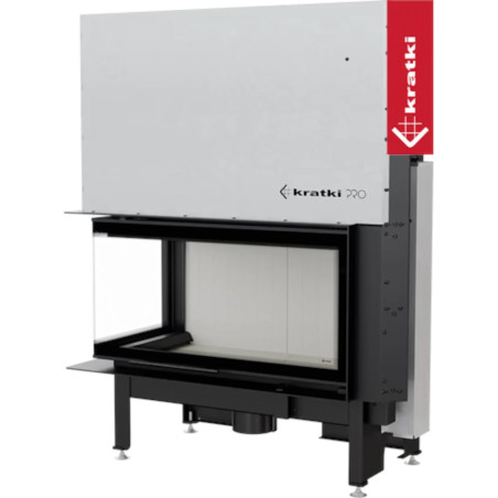 Kominek KRATKI NADIA lewy BS 14 kW Ø 200 Gilotyna