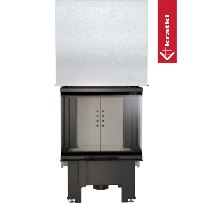 Kominek KRATKI NBC 600/400 9 kW Ø 200 Gilotyna