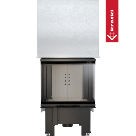 Kominek KRATKI NBC 600/400 9 kW Ø 200 Gilotyna