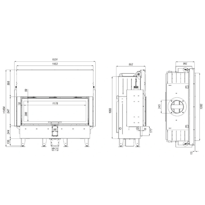 Defro Home Intra XLA G 22 kW