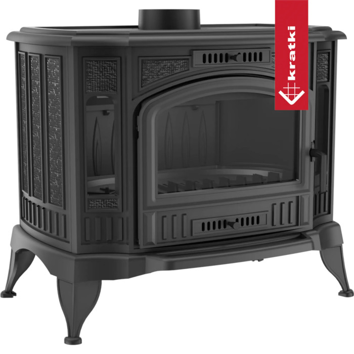 Piec żeliwny koza KRATKI K9 Ø 150 10 kW