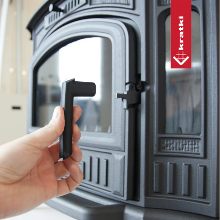 Piec żeliwny koza KRATKI K9 Ø 150 10 kW