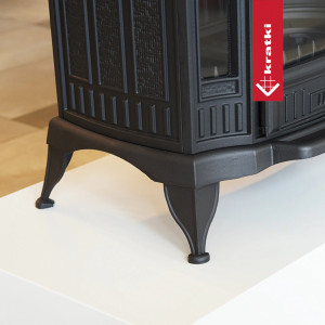 Piec żeliwny koza KRATKI K9 Ø 150 10 kW