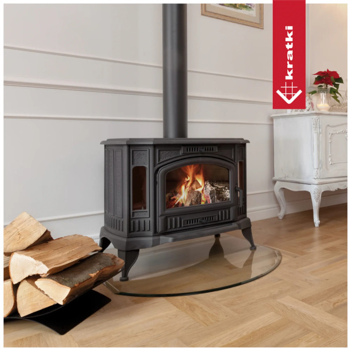 Piec żeliwny koza KRATKI K9 Ø 150 10 kW