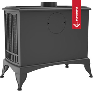 Piec żeliwny koza KRATKI K9 Ø 150 10 kW