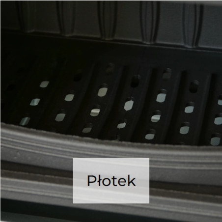 Piec żeliwny koza KRATKI K7 Ø 130 5 kW