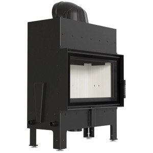 Kominek powietrzny stalowy KRATKI FLOKI M 10 kW Ø 200