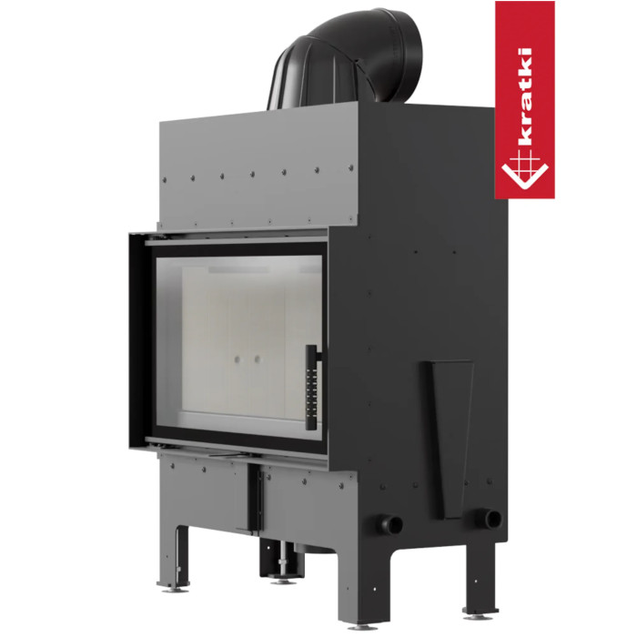 Kominek powietrzny stalowy KRATKI FLOKI M 10 kW Ø 200