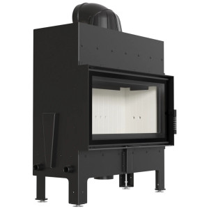 Kominek powietrzny stalowy KRATKI FLOKI L 12 kW Ø 200