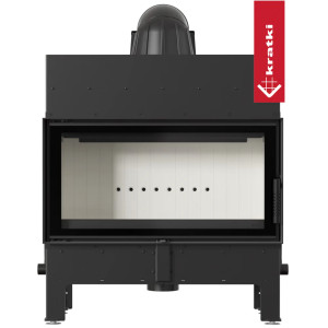 Kominek powietrzny stalowy KRATKI FLOKI L 12 kW Ø 200
