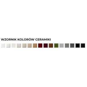 Ceramiczny piec kominkowy Aledo G