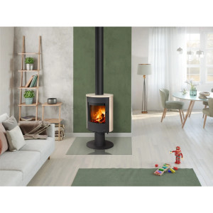 Ceramiczny piec kominkowy EVORA T