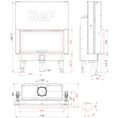 Kominek BeF Therm V 10