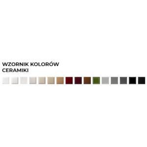 Piec kominkowy LUANCO N 01 - Ceramika