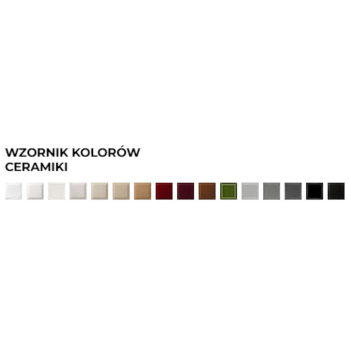 Piec kominkowy LUANCO N 01 - Ceramika