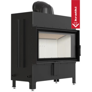Kominek powietrzny stalowy KRATKI LUCY 16 kW Ø 200