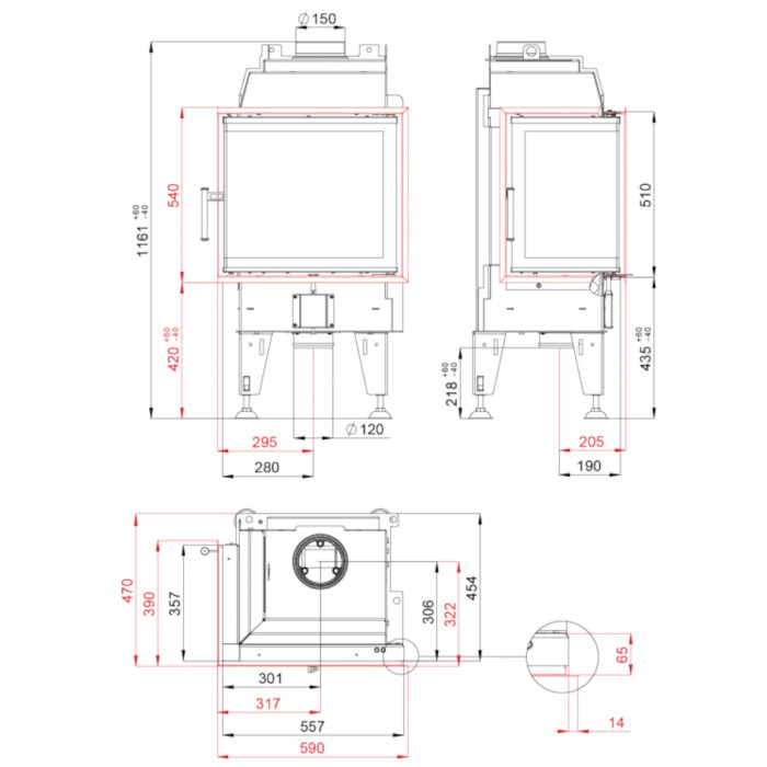 Kominek BeF Therm 6 CL