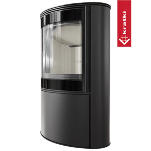 Piec stalowy KRATKI BJORN Ø 150 8 kW