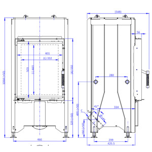 Kominek Romotop DYNAMIC 2G 44.55.01N
