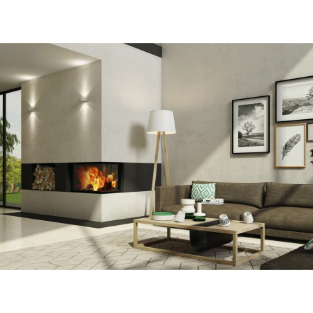 Kominek Romotop HEAT R 3G L 65.51.40.24 Czarne wyłożenie