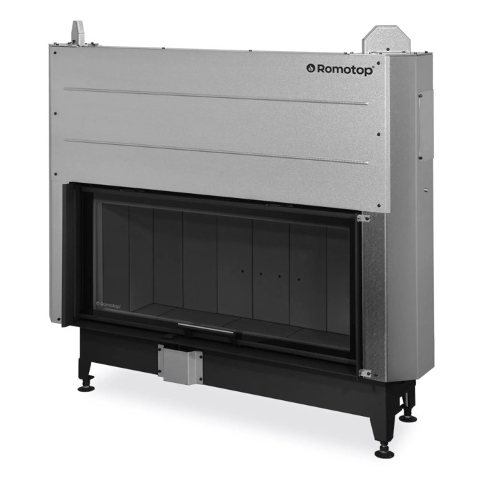 Kominek Romotop HEAT 3G L 110.50.04 Czarne wyłożenie