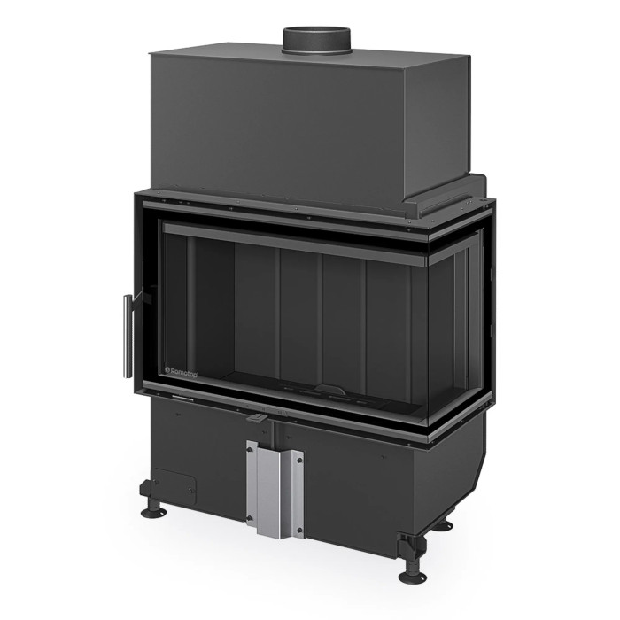 Kominek Romotop HEAT R 4G S 70.44.33.26 Czarne wyłożenie