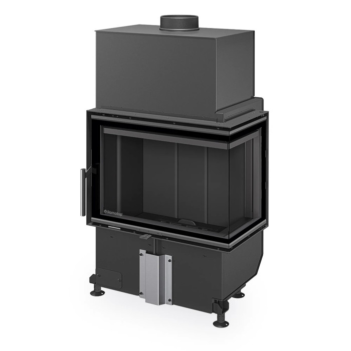 Kominek Romotop HEAT R 4G S 60.44.33.24 Czarne wyłożenie