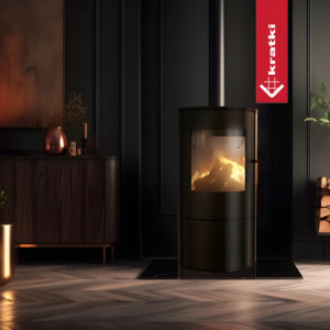 Piec wolnostojący KRATKI ROLLO Ø 150 7 kW
