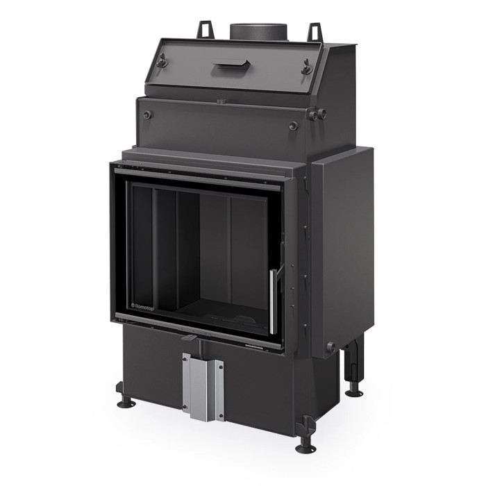 Kominek Romotop HEAT W 4G 59.50.04 Płaszcz wodny Czarne wyłożenie