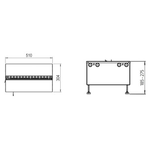 Kominek elektryczny Dimplex Cassette 500 retail Multi Optimyst