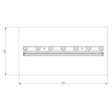 Kominek elektryczny Dimplex Cassette 400/600 LED