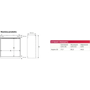 Kominek elektryczny Dimplex Aspire 30