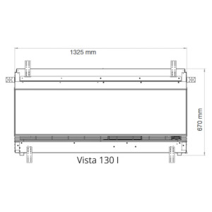 Kominek elektryczny Dimplex Vista 130 I