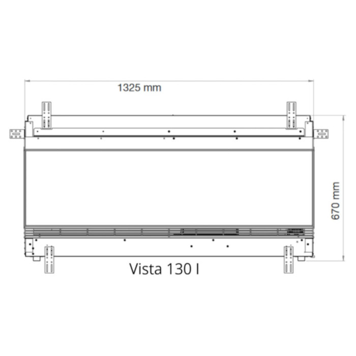 Kominek elektryczny Dimplex Vista 130 I