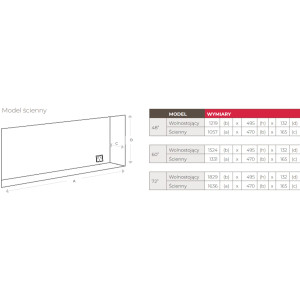 Kominek elektryczny Dimplex Sierra 60"