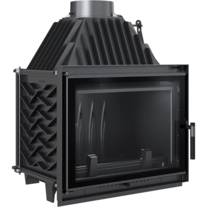 Kominek żeliwny KRATKI ZUZIA ECO DECO 12 kW Ø 200