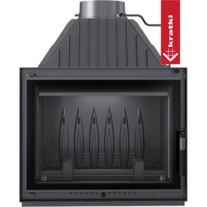 Kominek żeliwny KRATKI ZUZIA ECO DECO 12 kW Ø 200