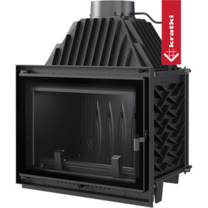 Kominek żeliwny KRATKI ZUZIA ECO DECO 12 kW Ø 200