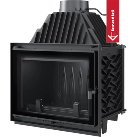 Kominek żeliwny KRATKI ZUZIA ECO DECO 12 kW Ø 200