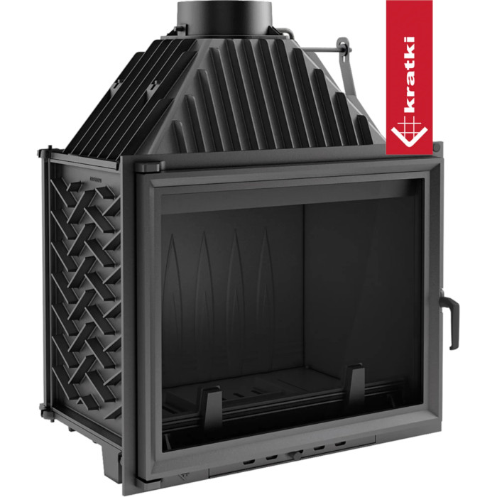 Kominek żeliwny KRATKI AMELIA 21 kW Ø 200
