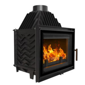 Kominek żeliwny KRATKI ZOSIA DECO 12kW Ø 200
